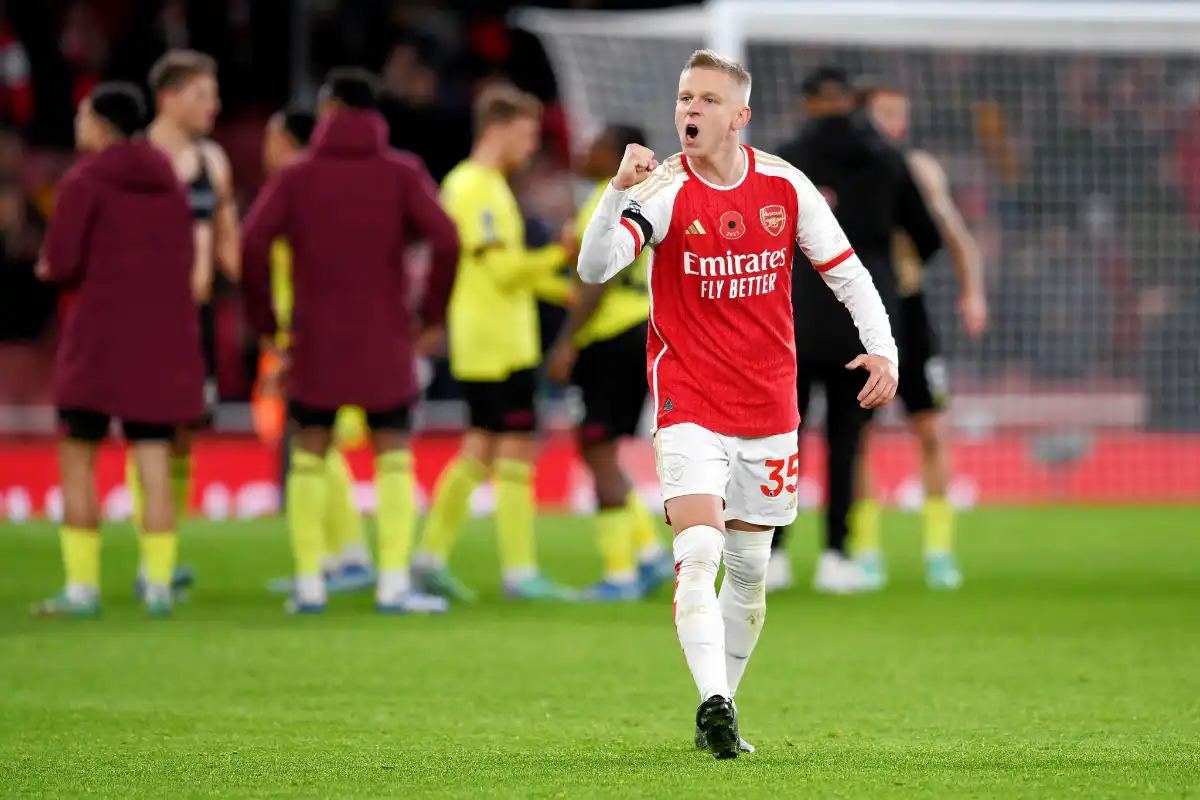 Oleksandr Zinchenko - Đội hình Arsenal mùa giải 2024-25